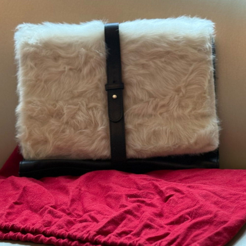 Little Liffner Clutch with Black Strap